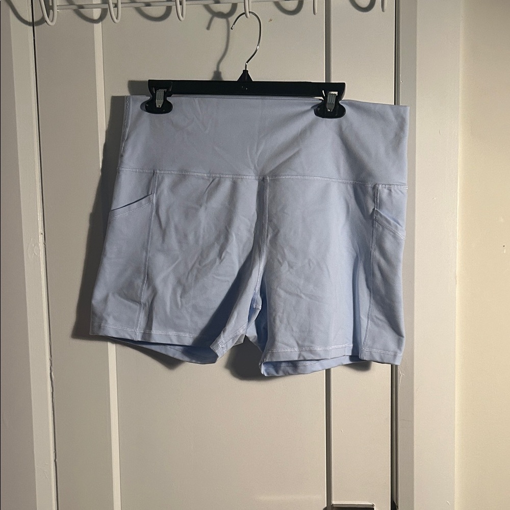 Aerie Sky Blue High Waist Women's Shorts